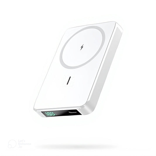 Magnetic Battery Pack White Magsafe Powerbank 10000mAh