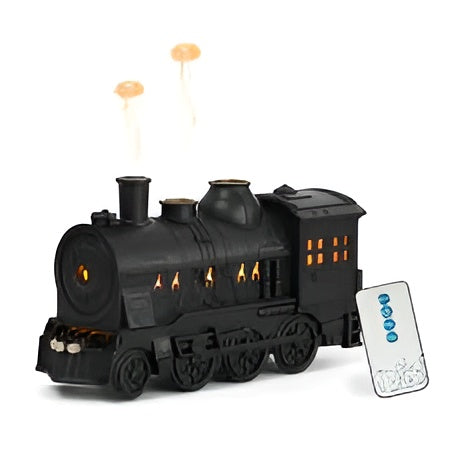Retro train-shaped cool mist humidifie