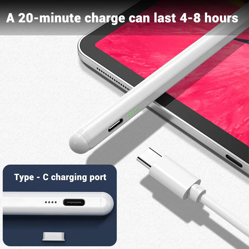 Universal Stylus Pen for iPhone, Android, Windows and iPad - Active Stylus for iPad