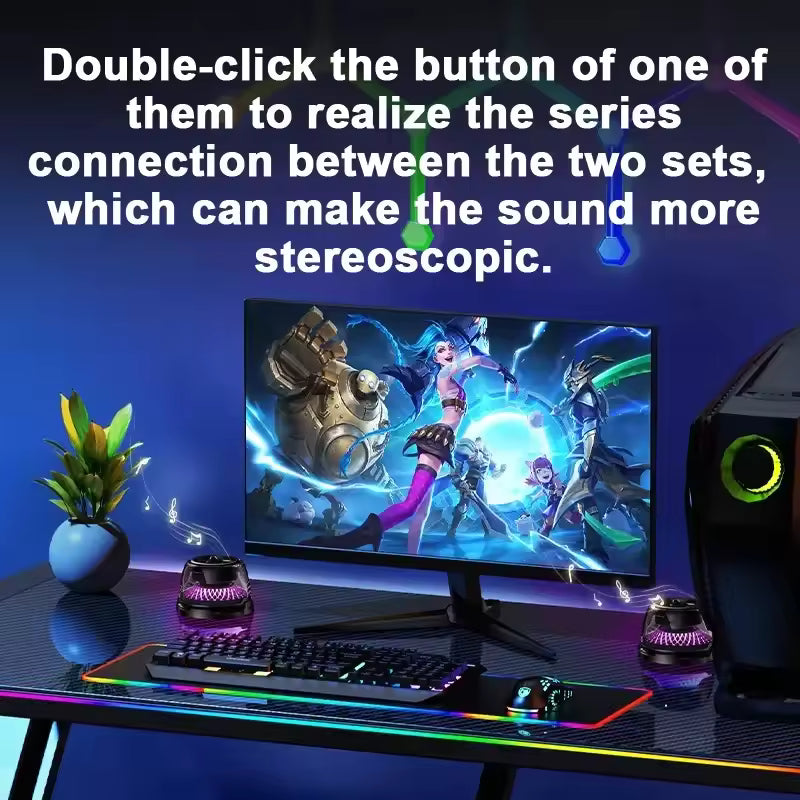 R9 Multi Functional Wireless Charger Mini Portable Bluetooth Speaker Phone Holder RGB Night Light All-in-one Machine HIFI Audio