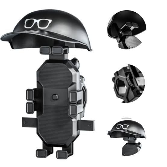 Small Helmet Mobile Phone Holder