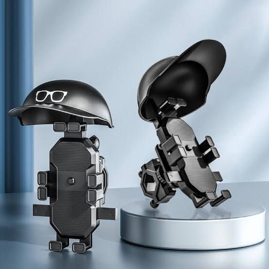Small Helmet Mobile Phone Holder
