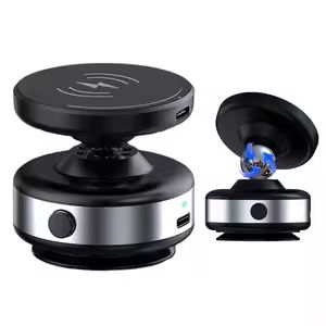 portable electric vacuum suction phone holder