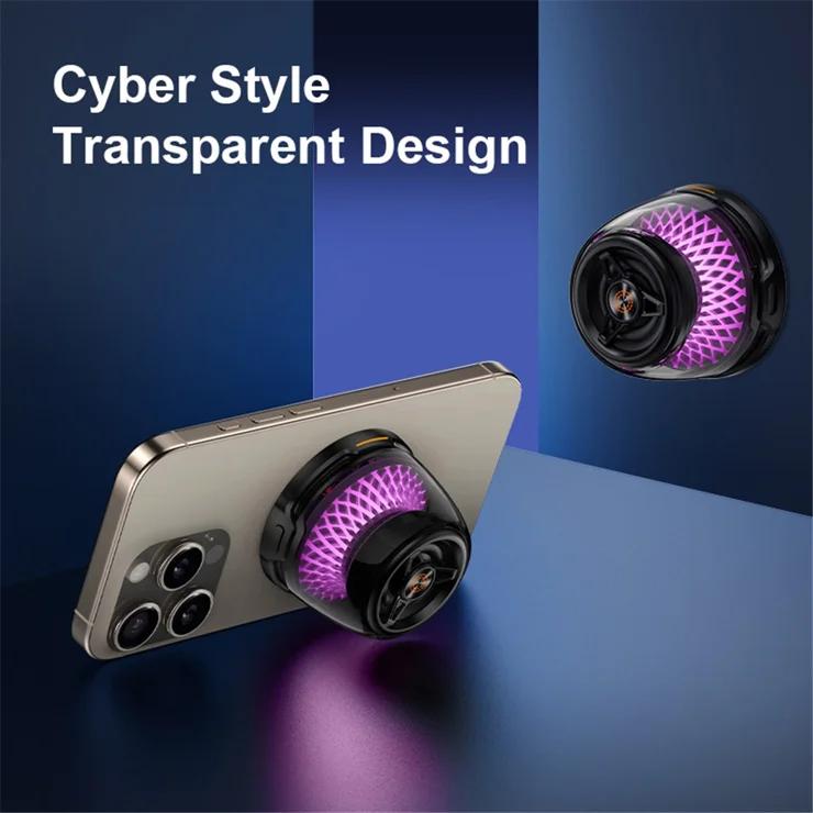 R9 Multi Functional Wireless Charger Mini Portable Bluetooth Speaker Phone Holder RGB Night Light All-in-one Machine HIFI Audio