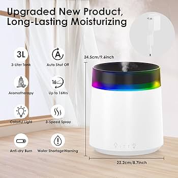 Electric 3L Large Capacity Air Humidifier