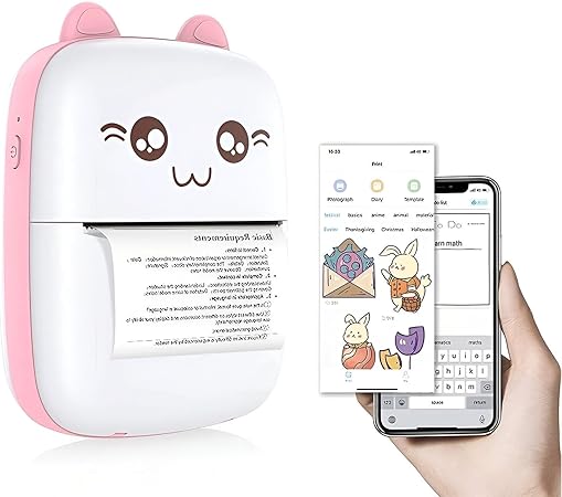 Mini Inkless Thermal Printer