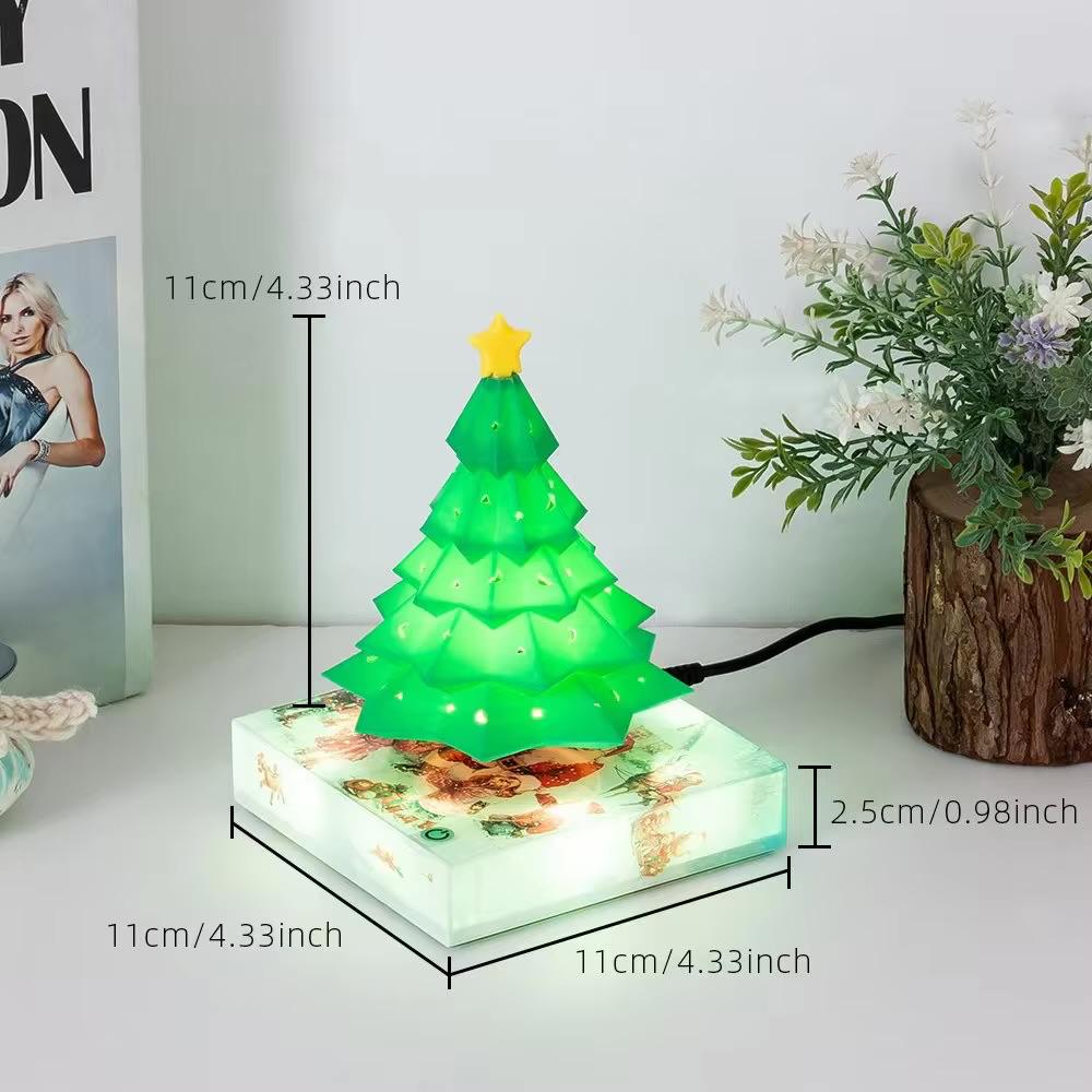 Magnetic Levitation Christmas Tree with RGB colors